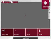 Tablet Screenshot of cansan.com.tr